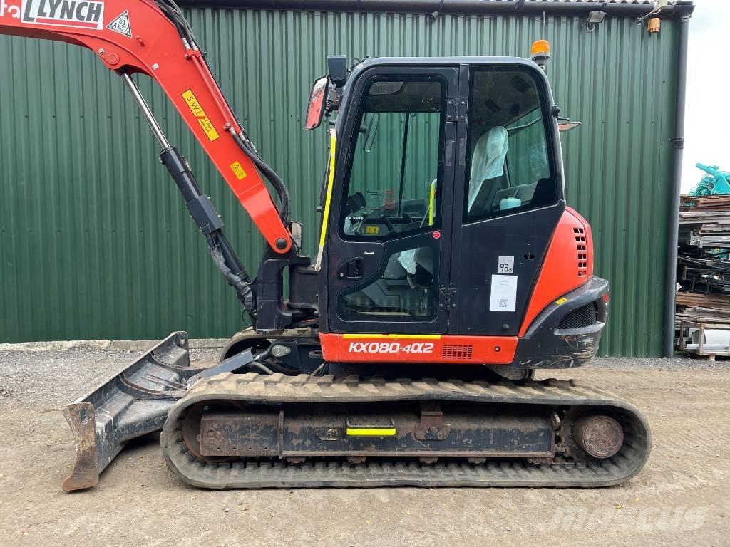 Kubota KX 080 Малые экскаваторы 7т-12т