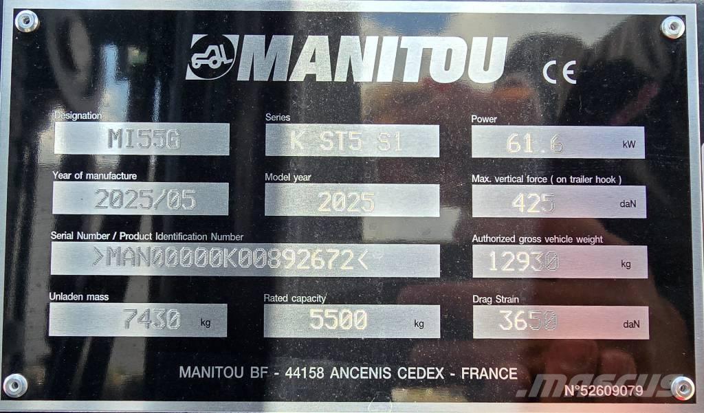 Manitou MI 55 G Газовые погрузчики