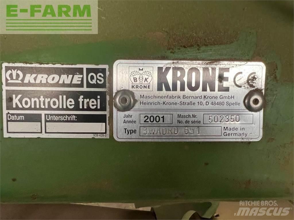 Krone Swadro 651 Рядковые косилки
