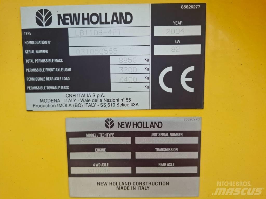 New Holland LB 110 B Экскаваторы-погрузчики