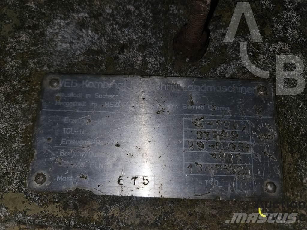 Fortschritt E281C Прицепные кормоуборочные комбайны