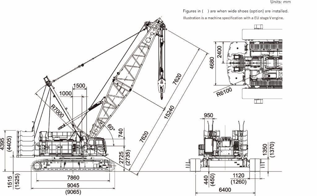 sumitomo SCX2800A-3 Гусеничные краны