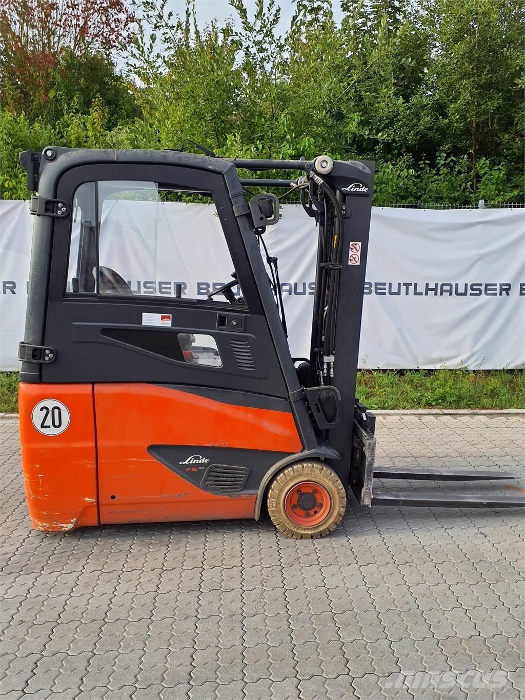 Linde E16 Электропогрузчики
