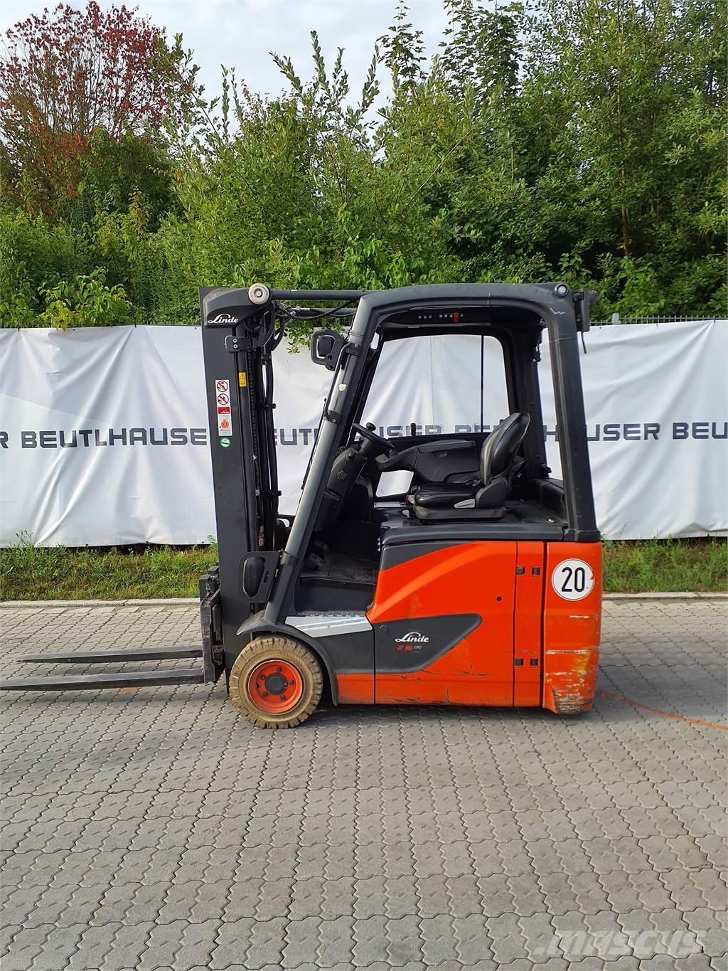 Linde E16 Электропогрузчики