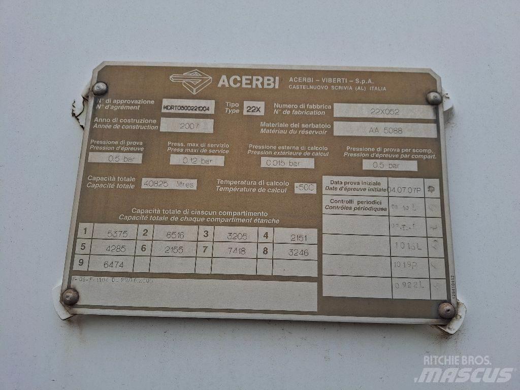 Acerbi ASO64003SP Полуприцепы-Цистерны
