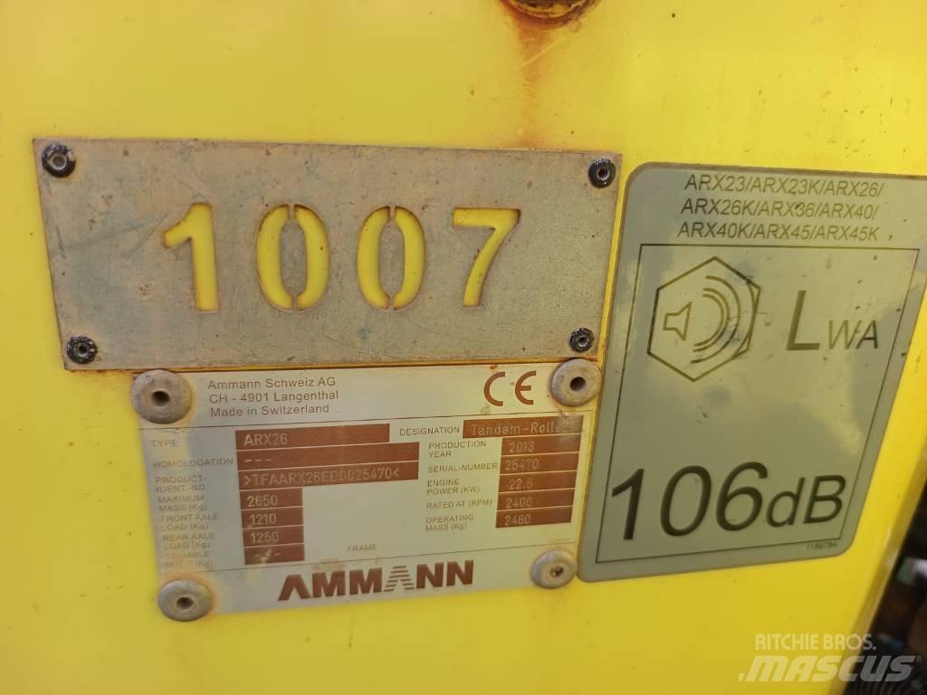Ammann ARX 26 Катки тротуарные
