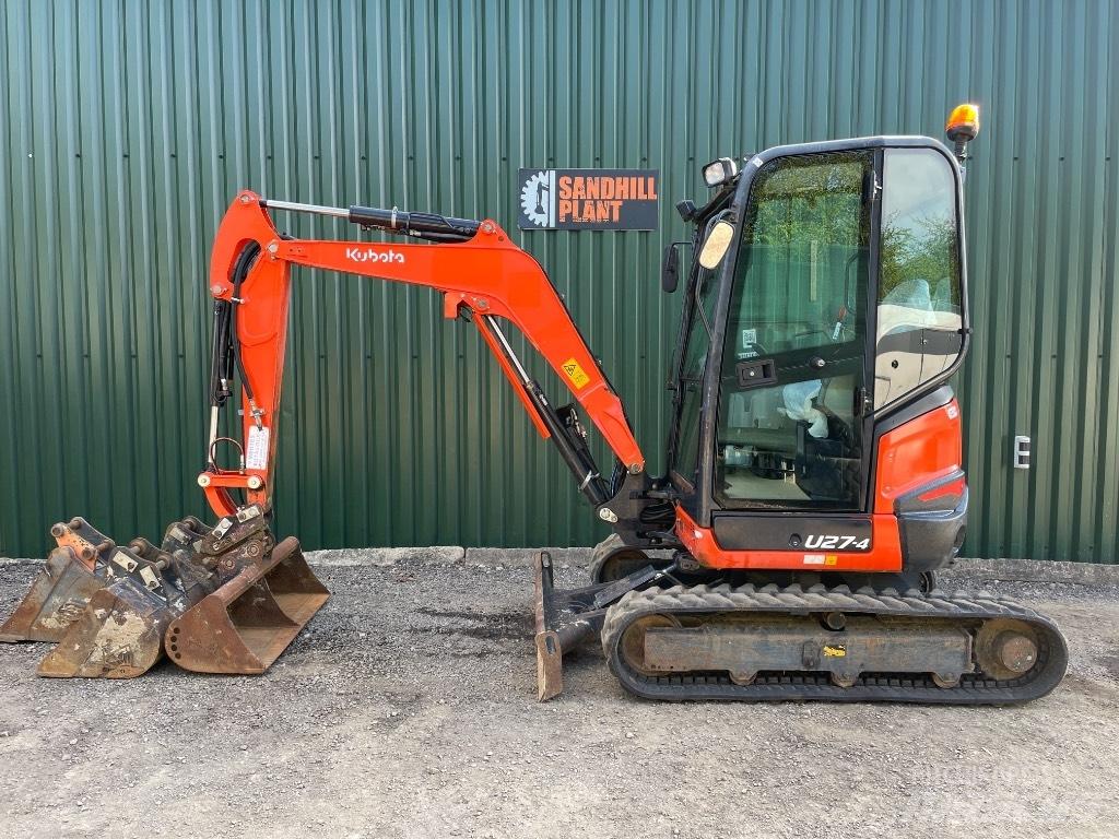 Kubota U 27-4 Мини-экскаваторы