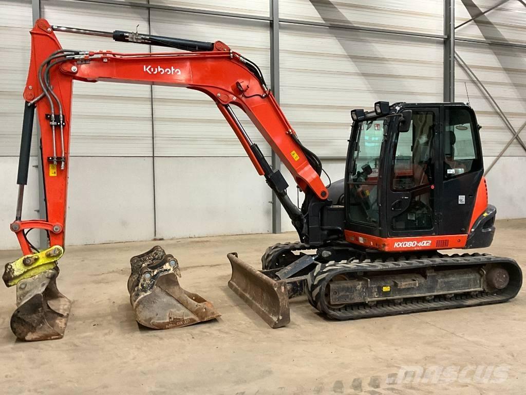 Kubota KX 080-4 A 2 Малые экскаваторы 7т-12т