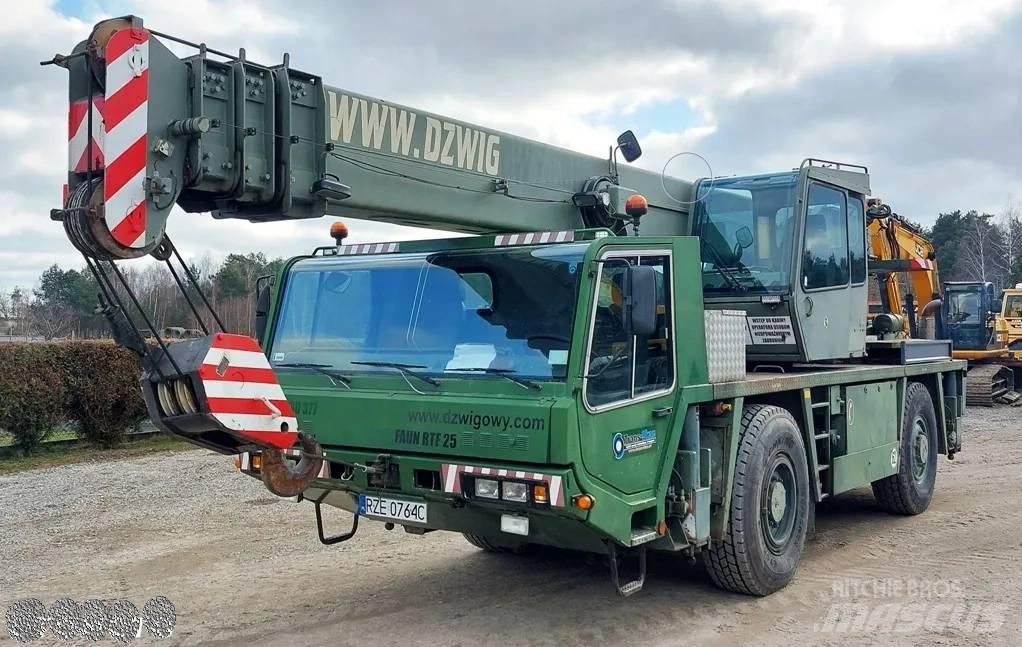 Faun RTF-25 Автокраны