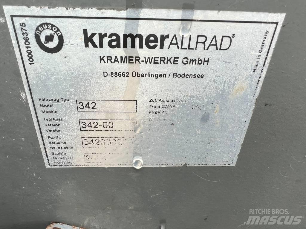 Kramer 380 shovel Фронтальные погрузчики