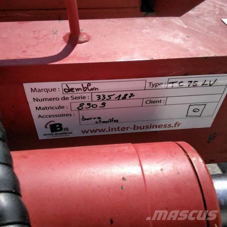 Demblon TC 75 LV Оборотные плуги