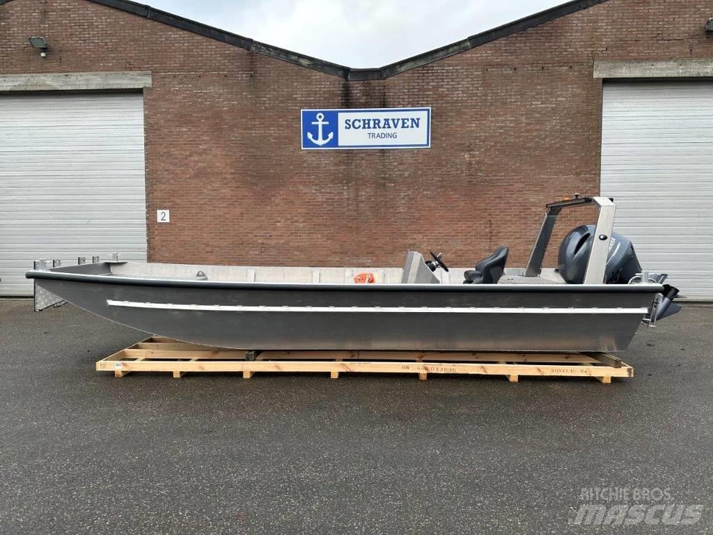  Werkboot Aluminium Земснаряды / баржи
