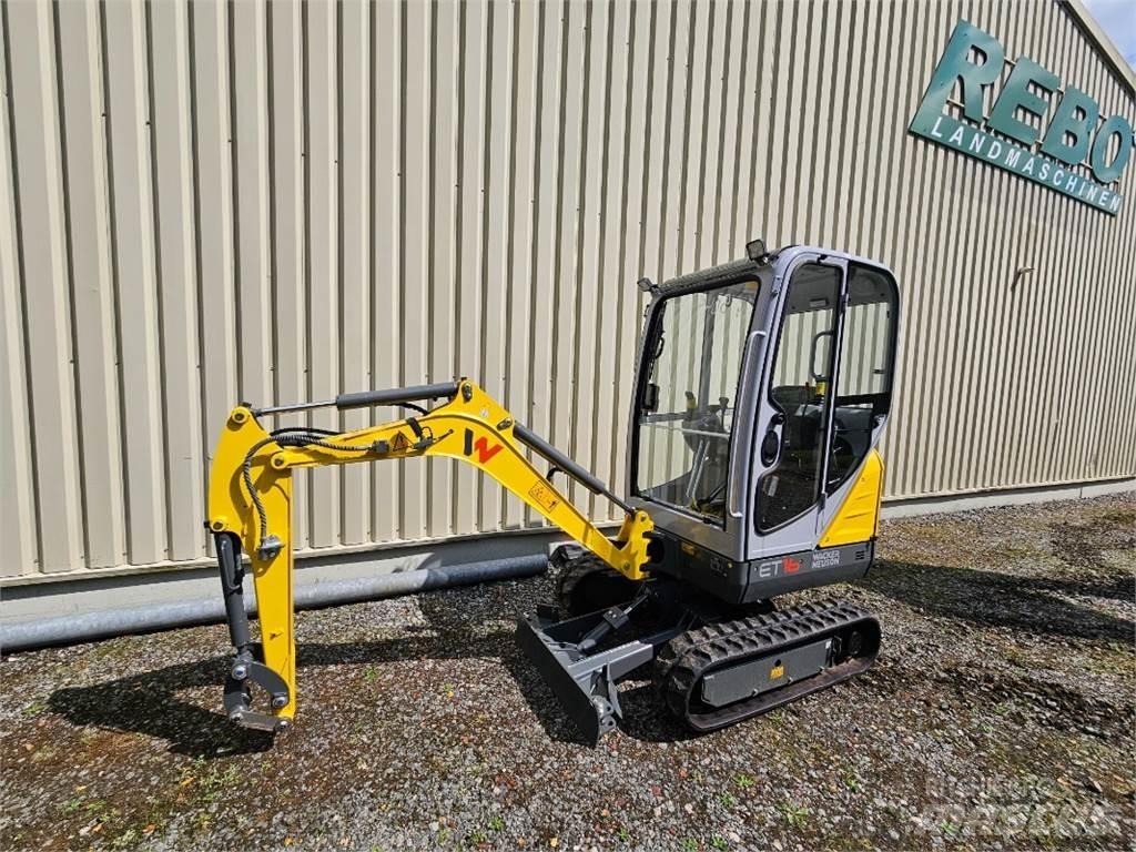 Wacker ET 16 Мини-экскаваторы