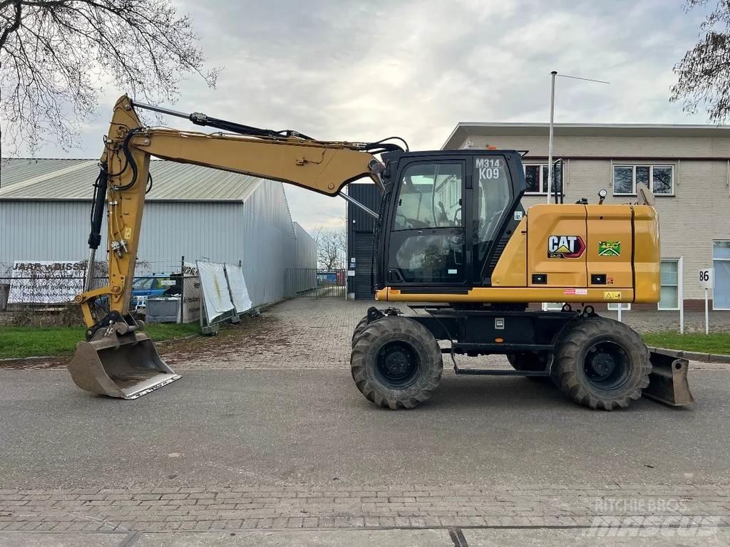 CAT 314 Next gen Колёсные экскаваторы