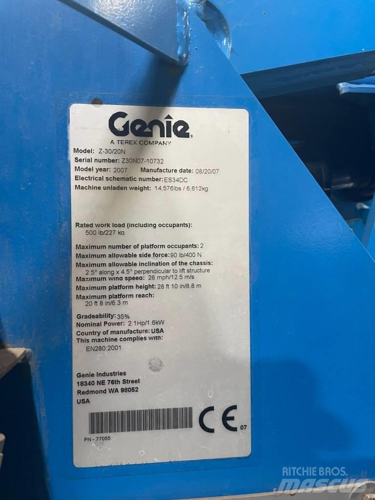 Genie Z 30/20 N RJ Коленчатые подъемники