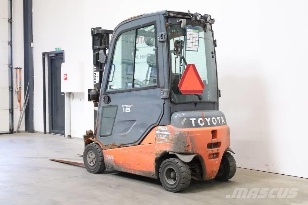 Toyota 8FBM18T Электропогрузчики