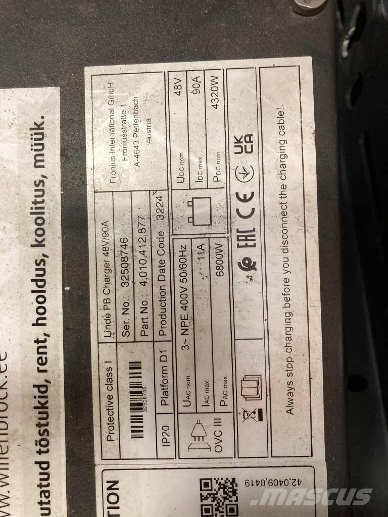 Linde R 14 Ричтраки