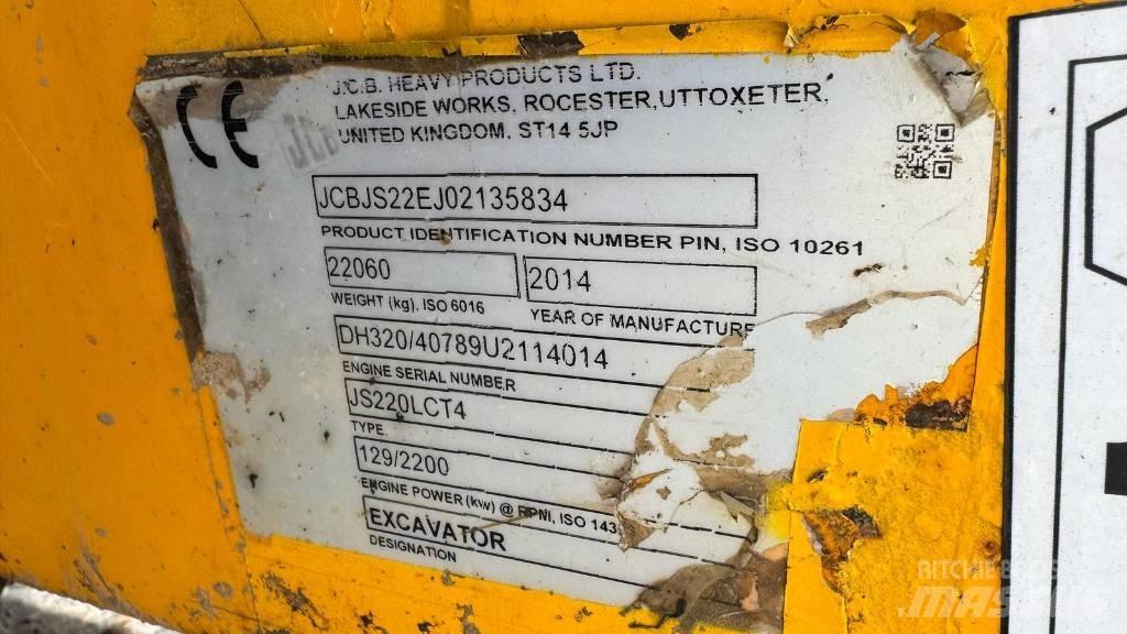 JCB JS 220 LC Гусеничные экскаваторы