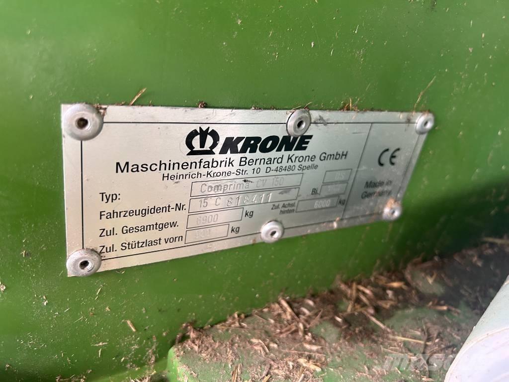 Krone CV150XC Рулонные пресс-подборщики
