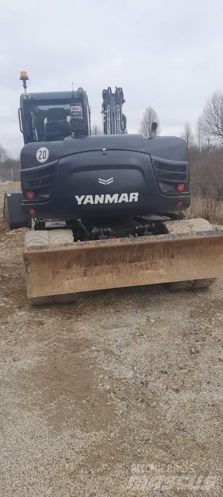 Yanmar B 110 W Колёсные экскаваторы