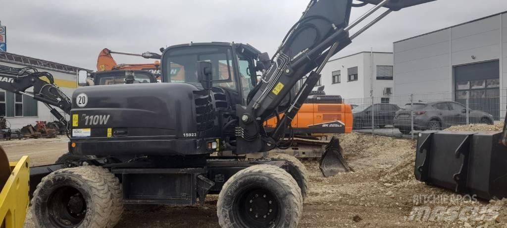Yanmar B 110 W Колёсные экскаваторы