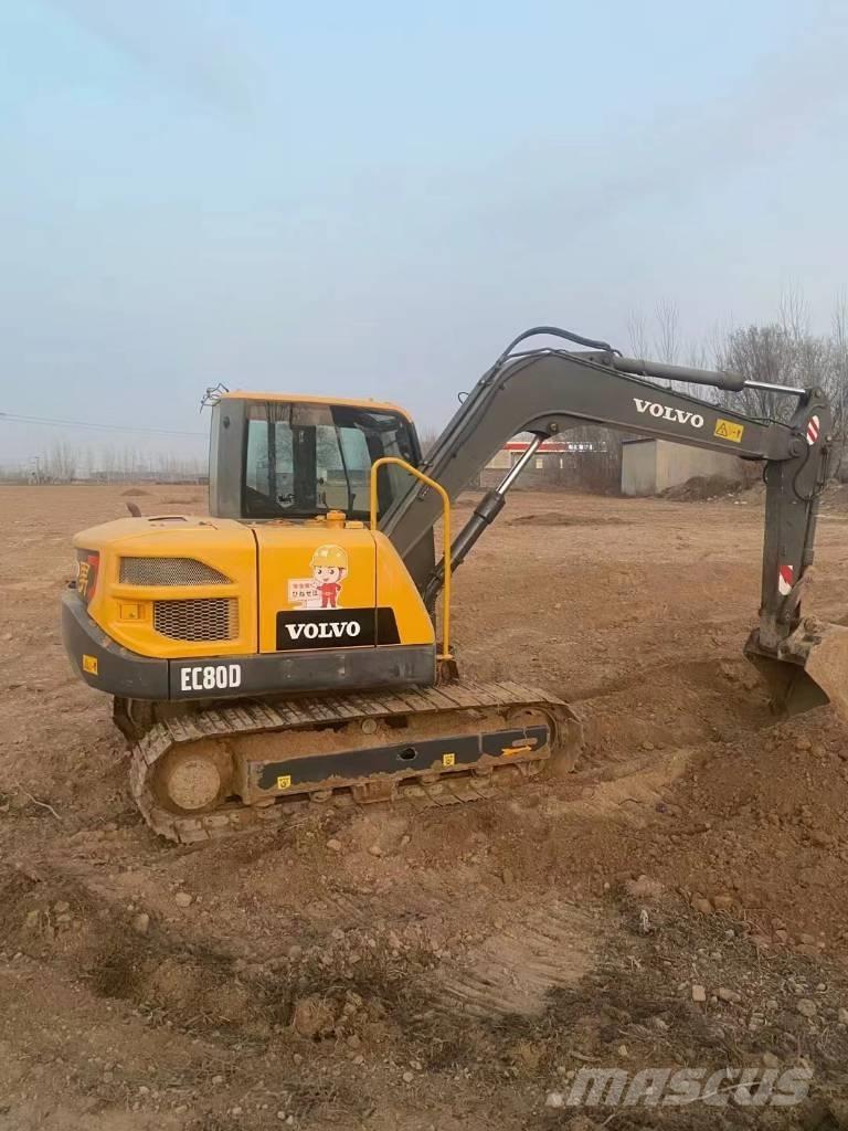 Volvo EC80D Малые экскаваторы 7т-12т
