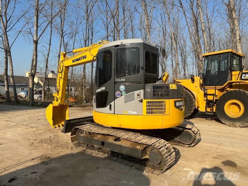 Komatsu pc78us Гусеничные экскаваторы
