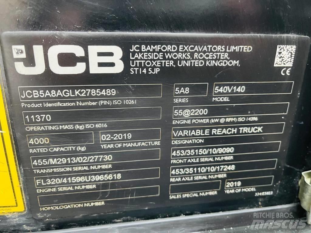 JCB 540-140 Телескопические погрузчики