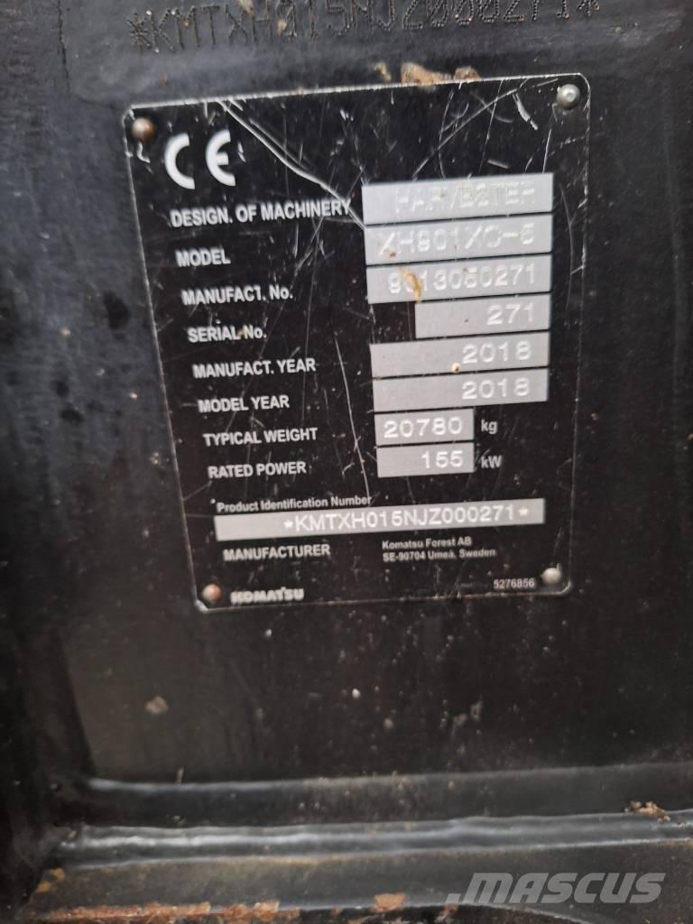 Komatsu 901 XC Харвестеры