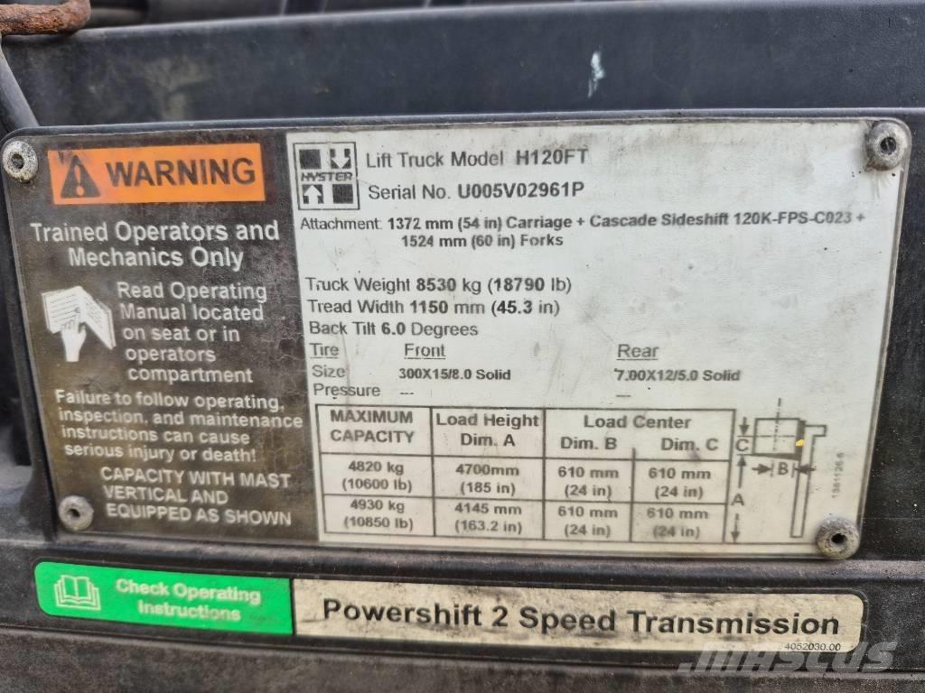 Hyster H 120 Другие складские механизмы