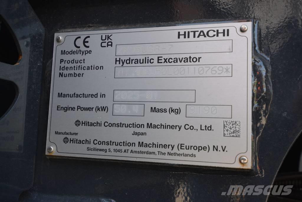 Hitachi ZX 95 USB-7 Малые экскаваторы 7т-12т