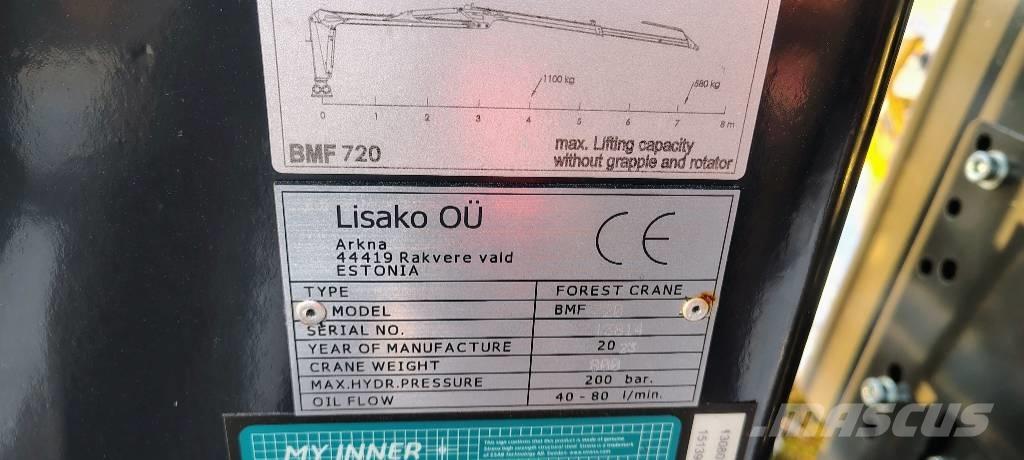 BMF BMF 720 11T1 PRO Лесные прицепы