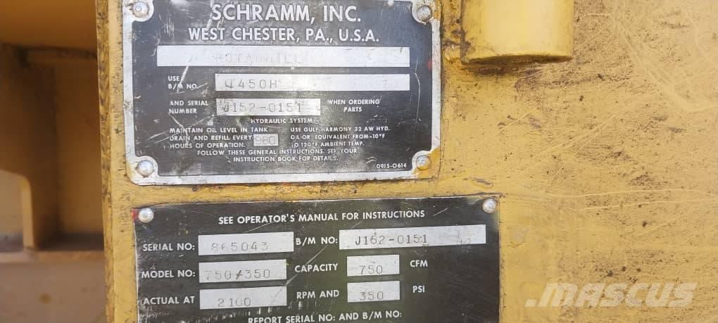  Schramm T450 RC Буровые вышки