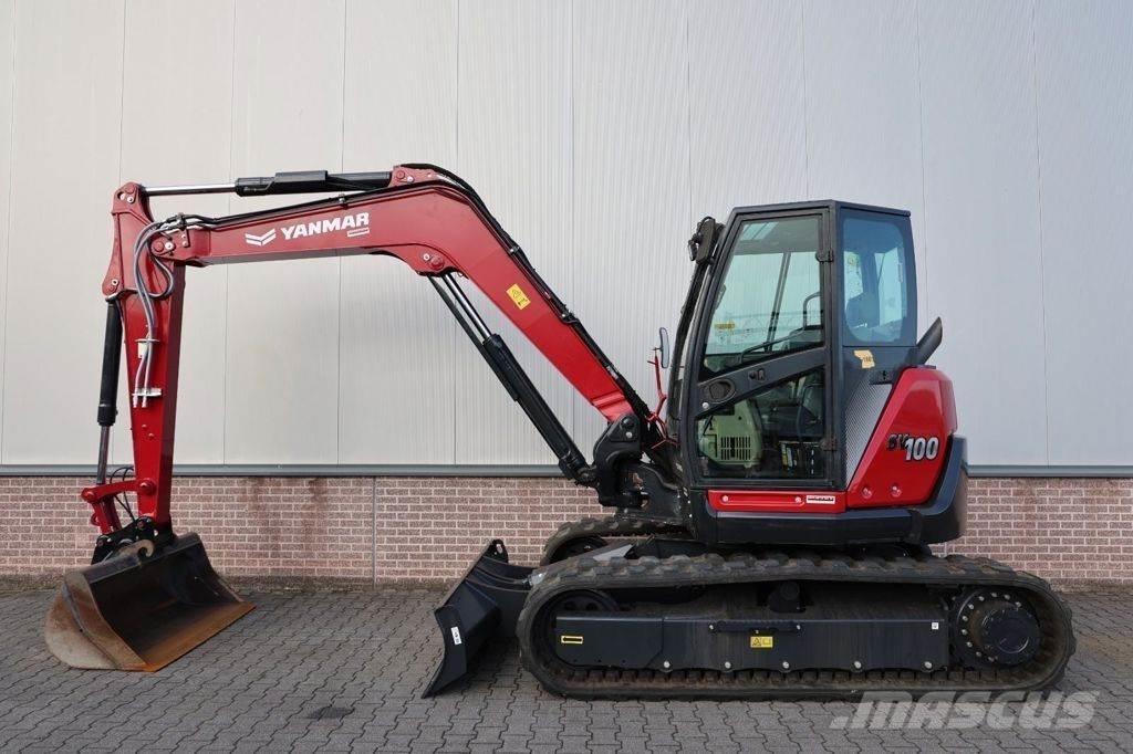 Yanmar SV100-2 Малые экскаваторы 7т-12т