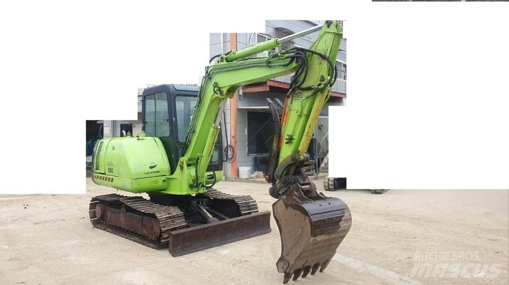 Hyundai ROBEX 555 Малые экскаваторы 7т-12т