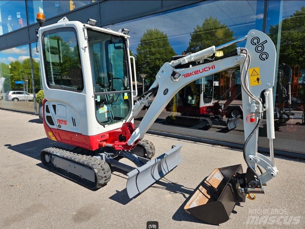 Takeuchi TB 216 Мини-экскаваторы