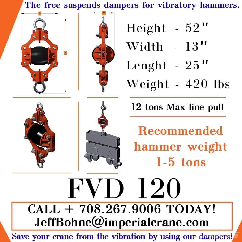  Finaros FVD 120 Гидравлические свайные коперы