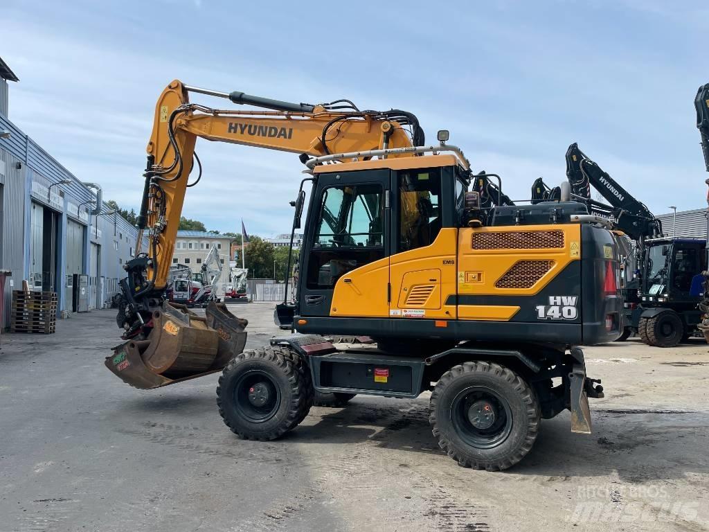 Hyundai HW140 Колёсные экскаваторы