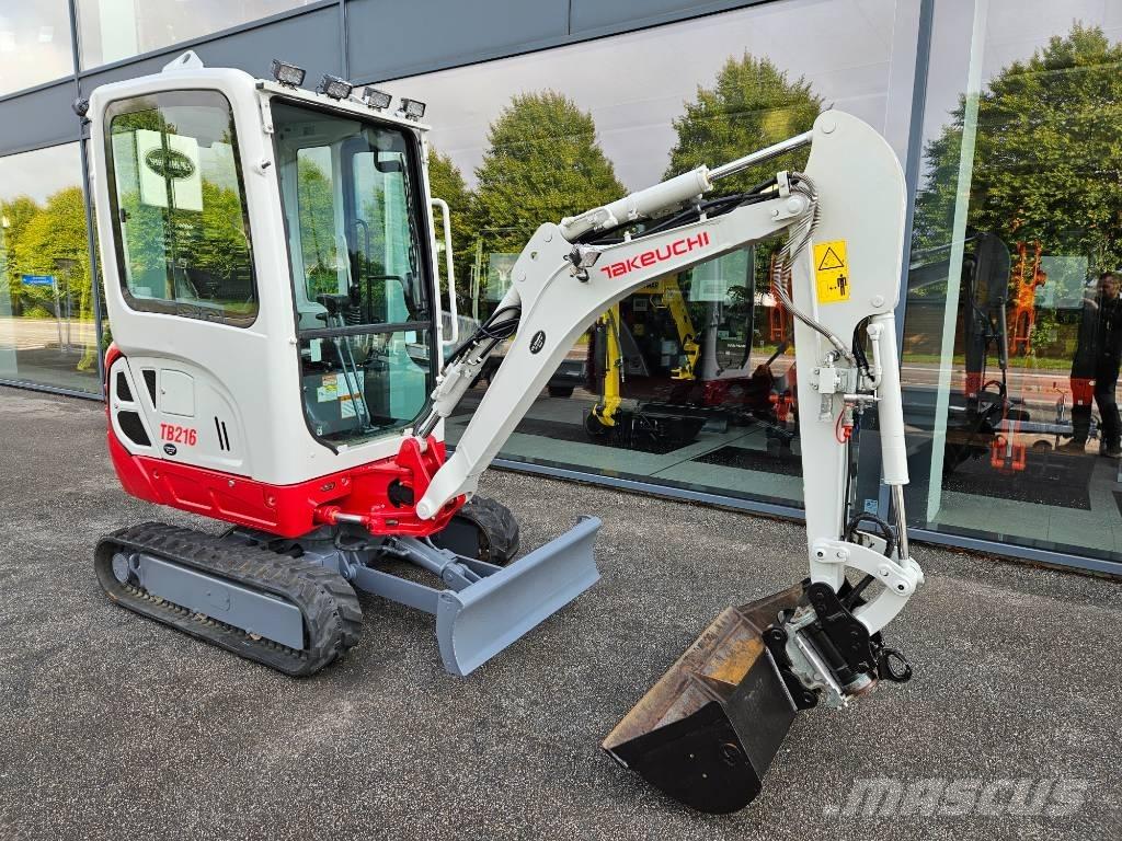Takeuchi TB 216 Мини-экскаваторы