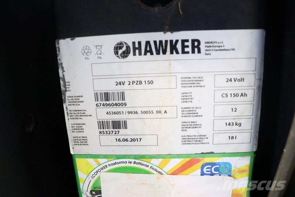 Crown SHR5520-1.13 Ручные штабелёры с электроподъёмом
