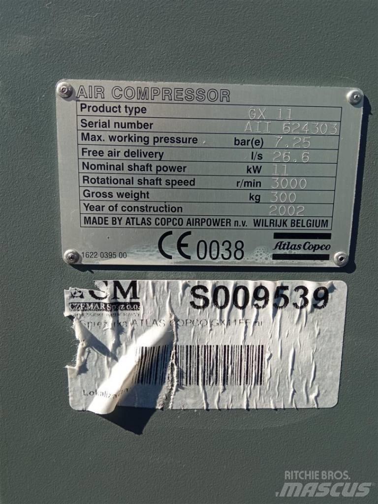 Atlas Copco GX11FF Воздушные компрессоры