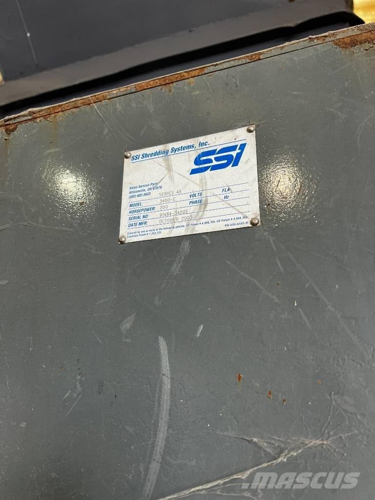 SSI SSI Промышленные шредеры