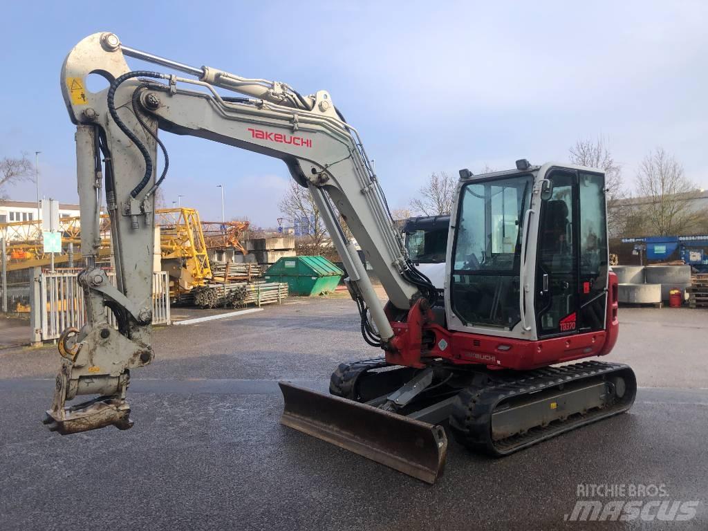 Takeuchi TB 370 Малые экскаваторы 7т-12т