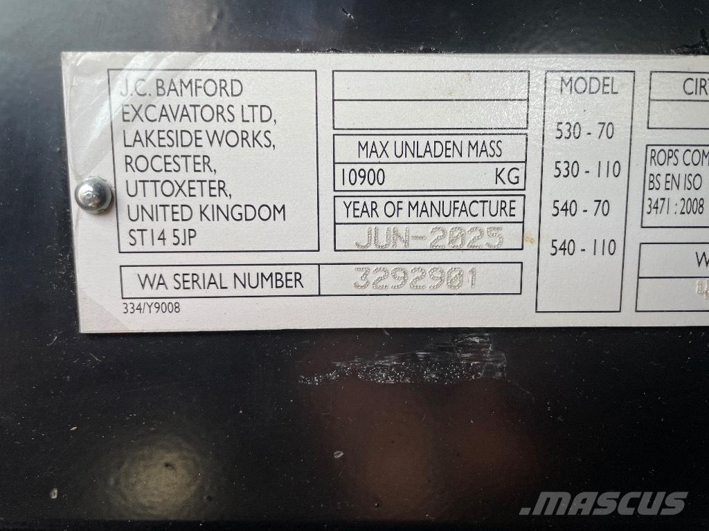 JCB 530-110 Hi Viz Телескопические погрузчики