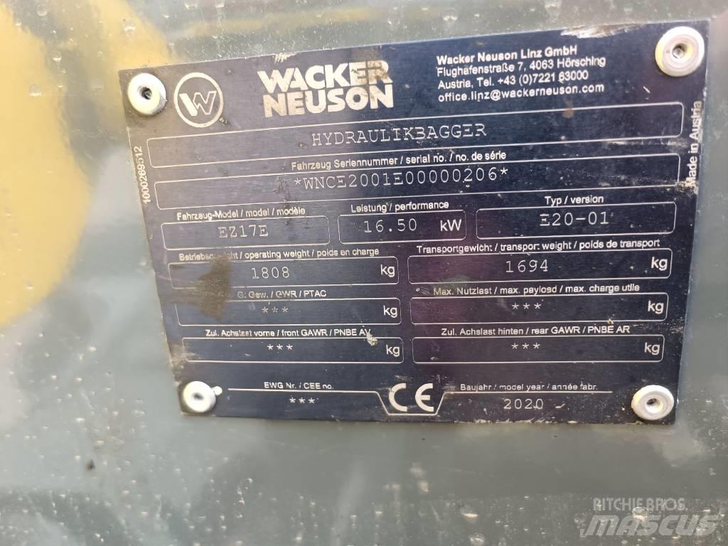 Wacker Neuson EZ17e Гусеничные экскаваторы