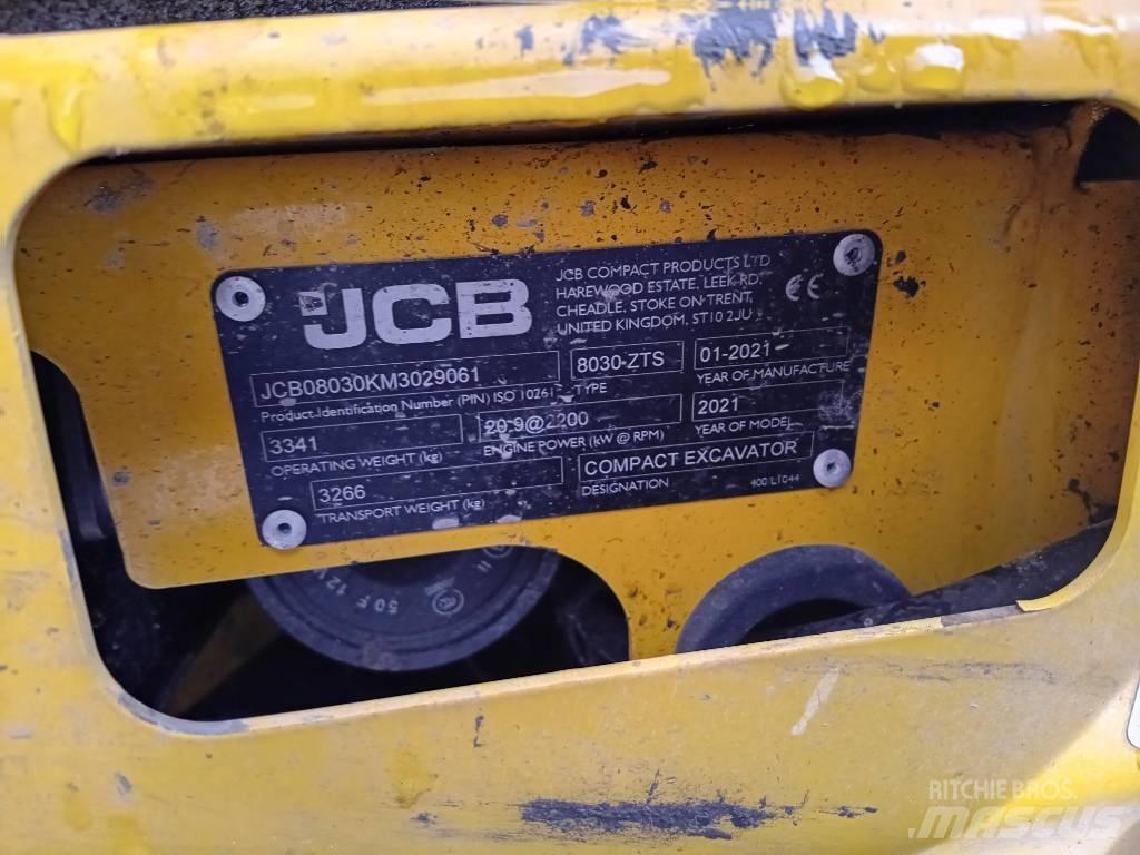 JCB 8030 ZTS Мини-экскаваторы