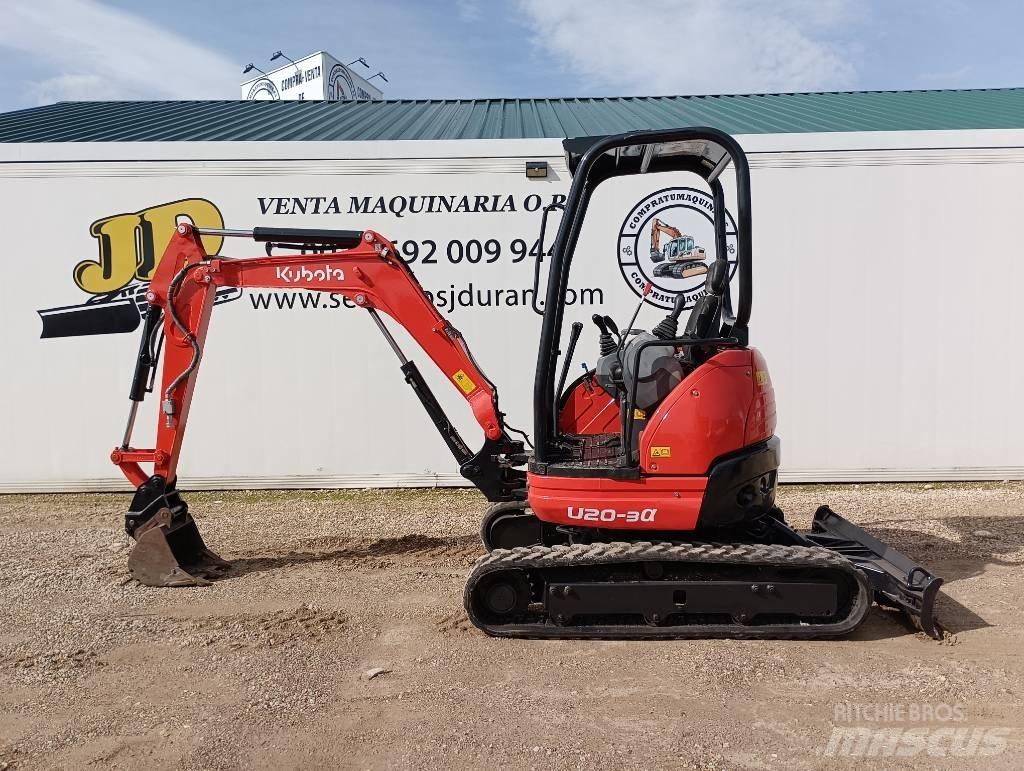 Kubota U 20-3a Мини-экскаваторы