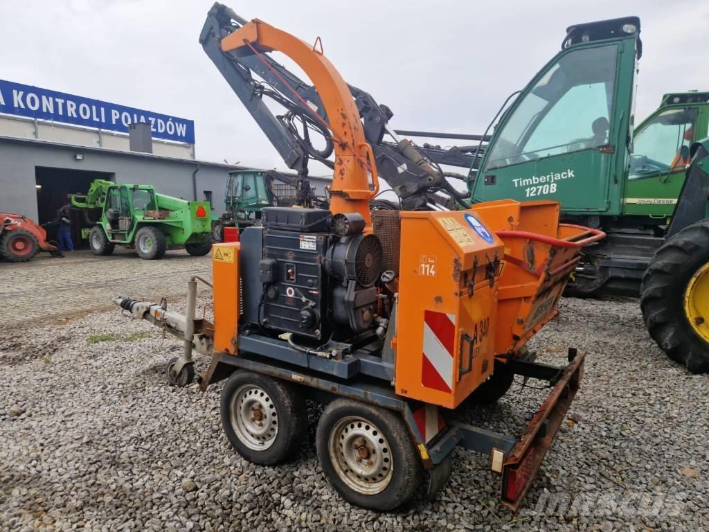 Jensen A340 Дробилки древесины