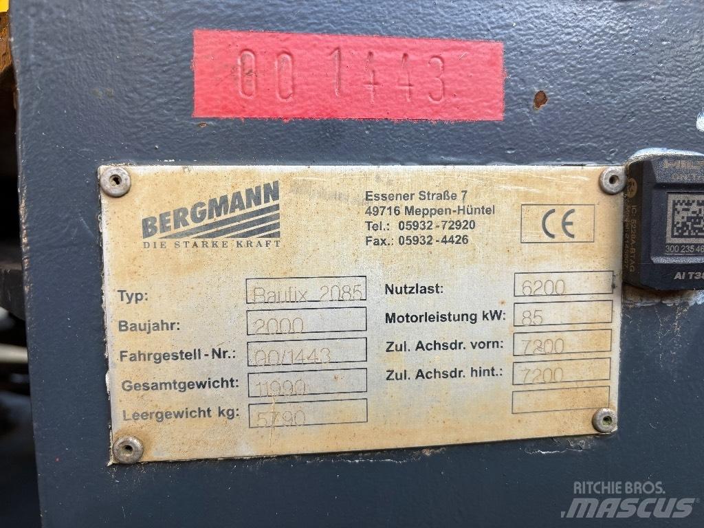 Bergmann Baufix 2085 Шарнирно-сочленённые самосвалы