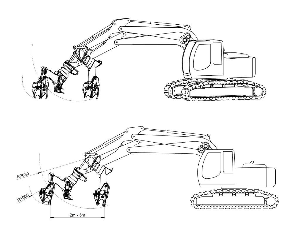 TMK 300 Харвестеры